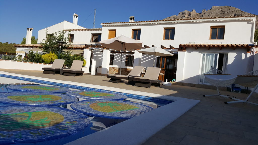 Sun Baking Terrace | Finca Xanadu | Adult Only Retreat | Spain